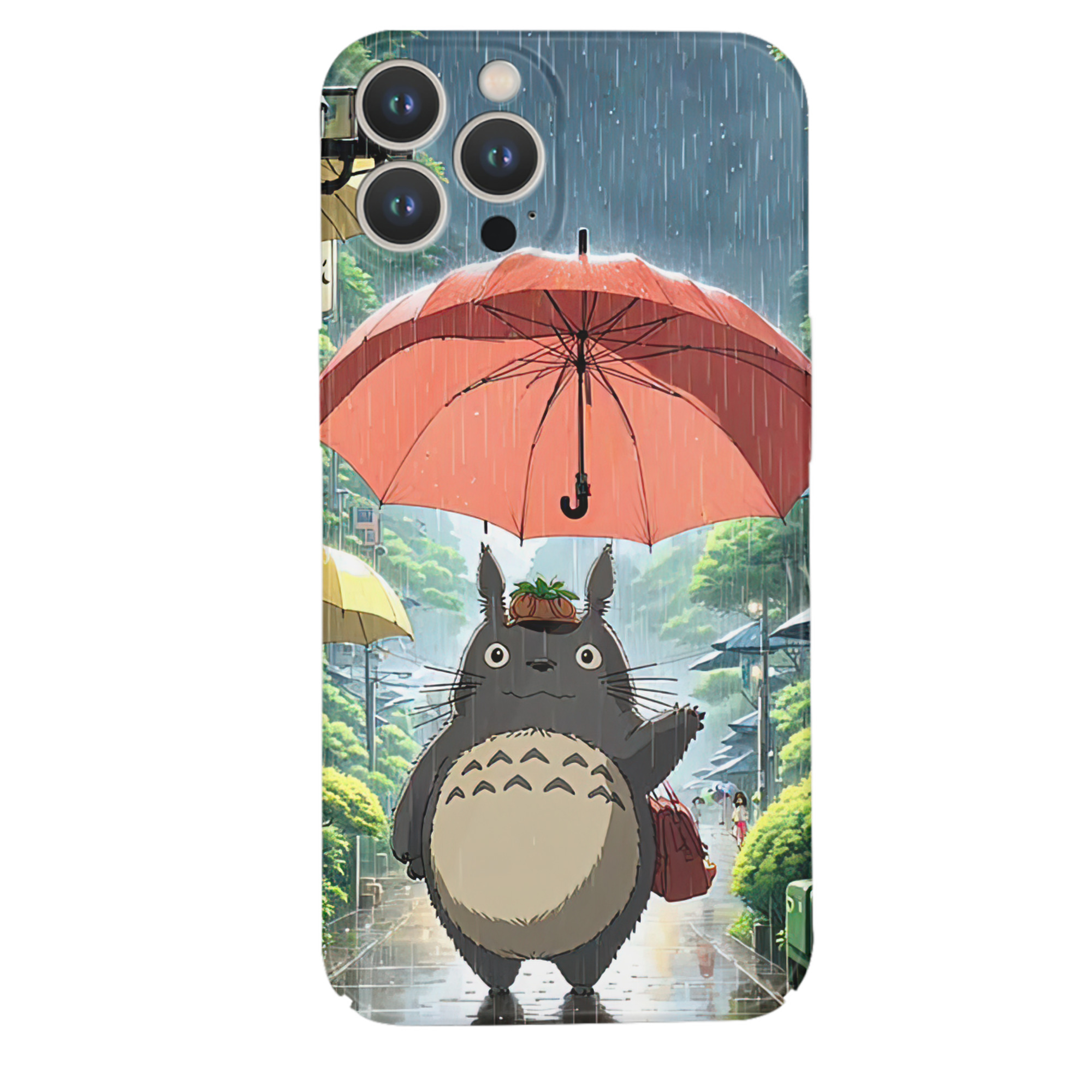 （画像用） となりのトトロ 草壁メイ 草壁サツキ My Neighbor Totoro Satsuki Kusakabe Mei Kusakabe 【iPhone 14シリーズ対応】ハードケース